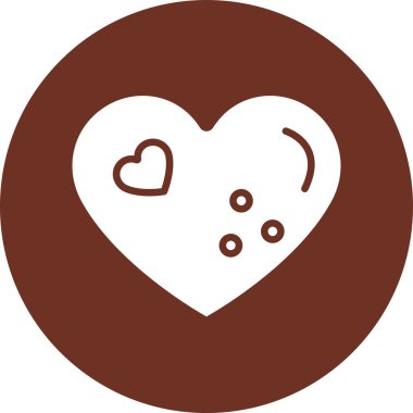 Çikolatalı şeker, vektör illüstrasyon