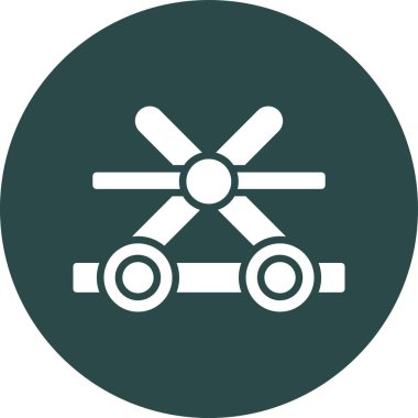 Araba modern simgesinin vektör illüstrasyonu