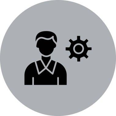 Vektör ayarı Simge illüstrasyonu