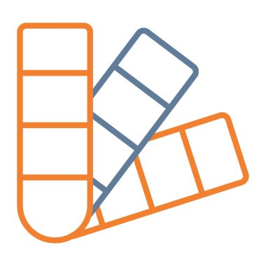 Boya silindiri ikonu. İnce çizgi tasarımı. vektör illüstrasyonu.