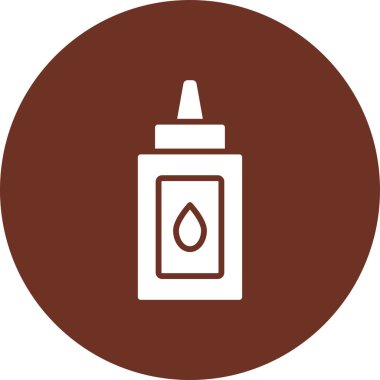 İllüstrasyon yağ varili simgesi