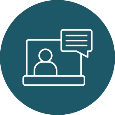 seo modern simgesinin vektör illüstrasyonu