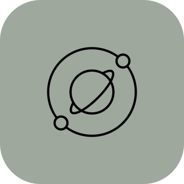 Dünya simgesinin vektör illüstrasyonu