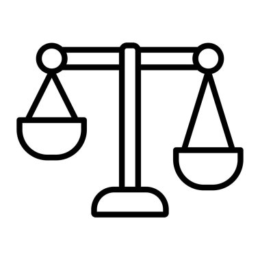 Ölçek simgesi vektör illüstrasyonuName