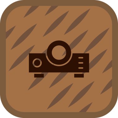 kamera simgesi vektör illüstrasyonu