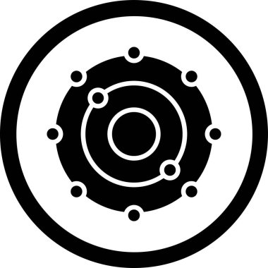 hedef simge vektör illüstrasyonu