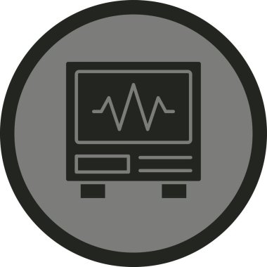 vektör nabız simgesi illüstrasyonu