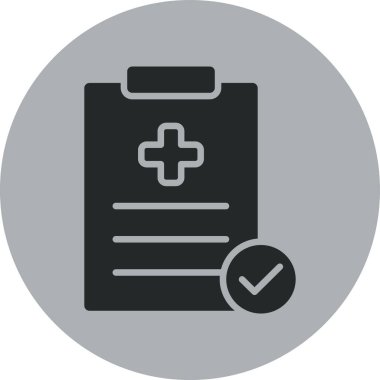 tıbbi ve sağlık renkli vektör simgesi.