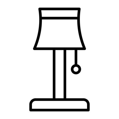 lamba vektörü ince çizgi simgesi