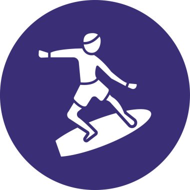 kayak simgesi vektör illüstrasyonu