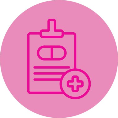 Tıbbi simgenin vektör illüstrasyonu