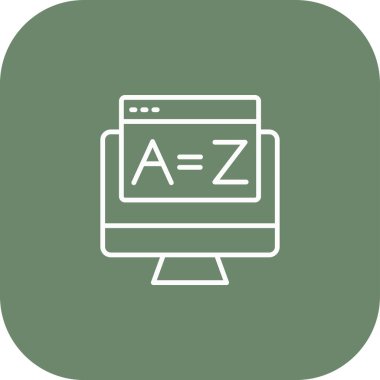 seo modern simgesinin vektör illüstrasyonu