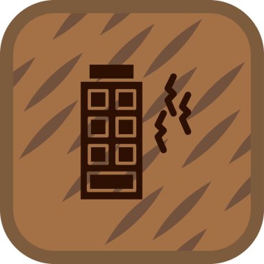 Yapı simgesinin vektör illüstrasyonu