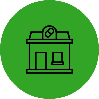 Yapı simgesinin vektör illüstrasyonu