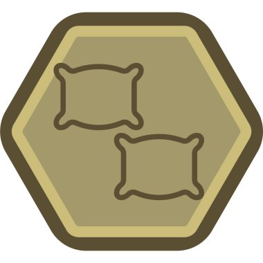 Gıda simgesinin vektör illüstrasyonu