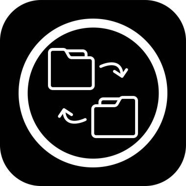 dosya simgesi, vektör illüstrasyonu