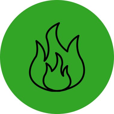 Simge vektör resimlemesini ateşle