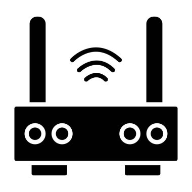 wifi simgesi vektör illüstrasyonu