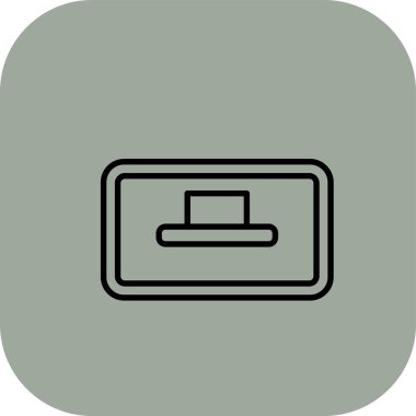 vektör kredi kartı ico