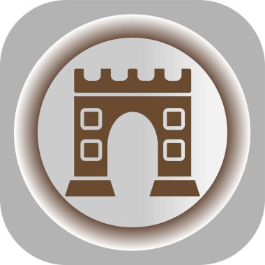 Yapı simgesinin vektör illüstrasyonu