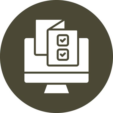 seo modern simgesinin vektör illüstrasyonu