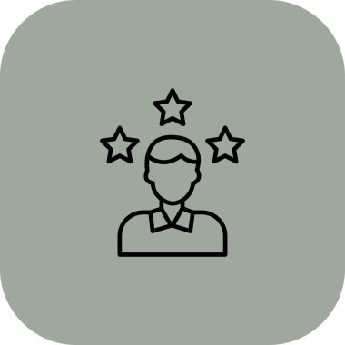 İş adamı simgesi illüstrasyon tasarımı