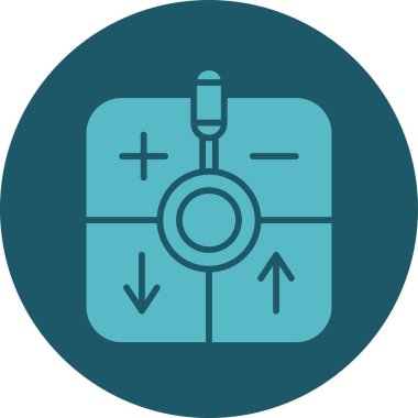 Seo simgesinin vektör illüstrasyonu