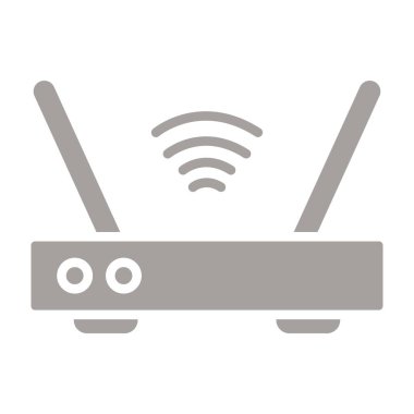 wifi sinyal vektör illüstrasyonu