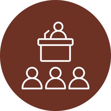 İnsan simgesinin vektör illüstrasyonu