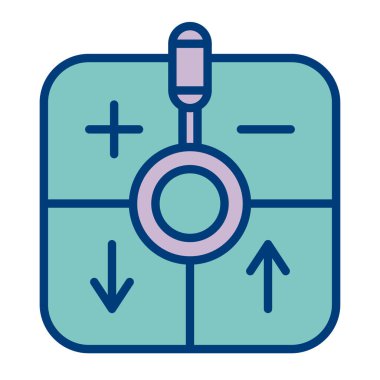 seo modern simgesinin vektör illüstrasyonu