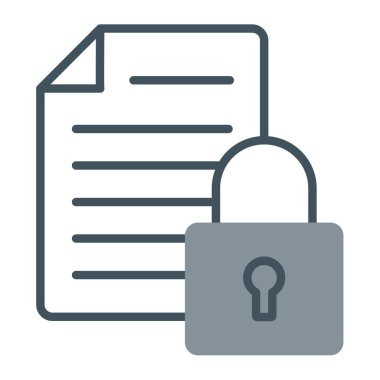 belge vektör illüstrasyon tasarımı içeren dosya dizini