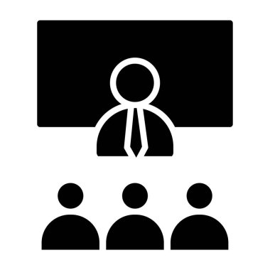 sunum tahtası vektör simgesi