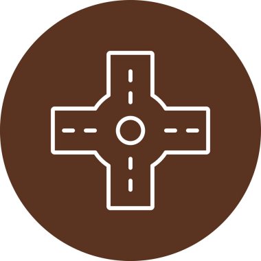 Beyaz arkaplanda çapraz simge çizimi