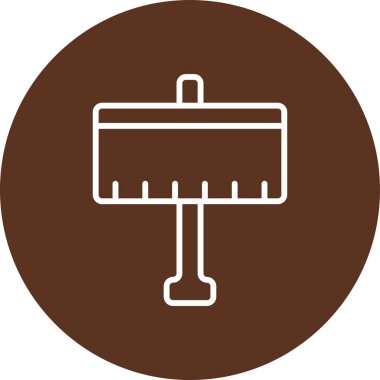 Yapı ve onarım simgesinin vektör illüstrasyonu