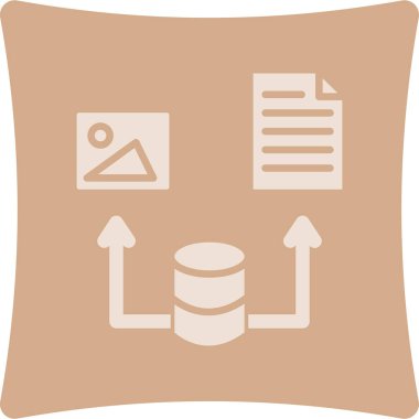 dosya belgesi vektör illüstrasyonu