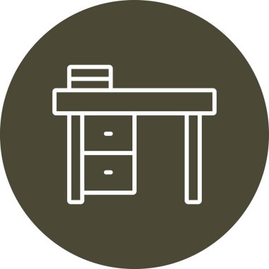 Ofis oluşturma simgesinin vektör illüstrasyonu