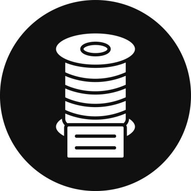 Filament ağ simgesi, vektör illüstrasyonu