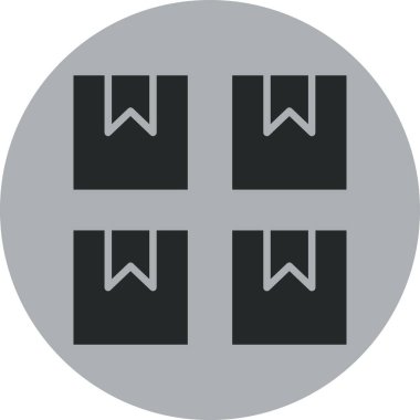 Bir harf simgelerinin vektör çizimi