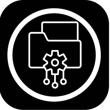 seo modern simgesinin vektör illüstrasyonu