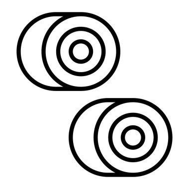 Çizgi film yiyeceklerinin vektör çizimi