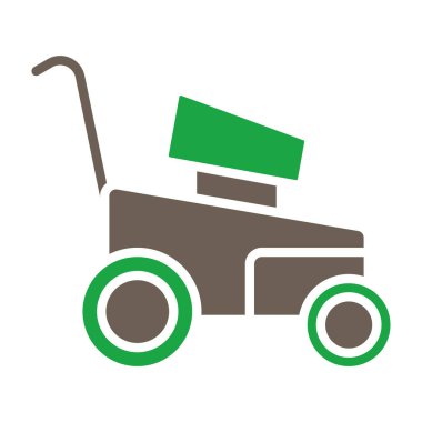 Bir çiftlik simgesinin vektör illüstrasyonu