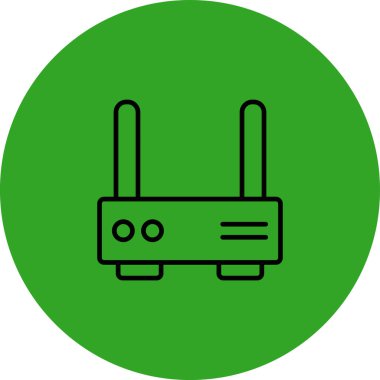 Radyo simgesinin vektör illüstrasyonu