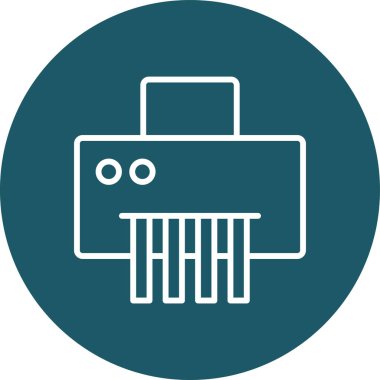 Robot simgesinin vektör illüstrasyonu