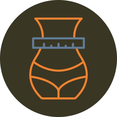 Modern simgenin vektör illüstrasyonu