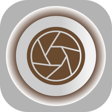 Bir web simgesinin vektör illüstrasyonu