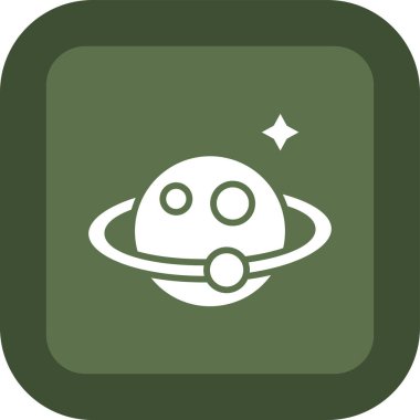 Uzay Roketi. Basit illüstrasyon