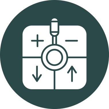 seo modern simgesinin vektör illüstrasyonu