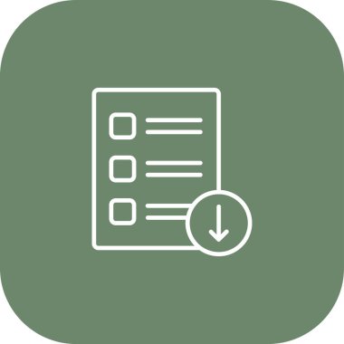 Modern simgenin vektör illüstrasyonu