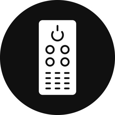 Kontrol simgesi, vektör illüstrasyonu