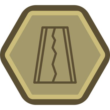 Metal bir simgenin arka planının vektör illüstrasyonu